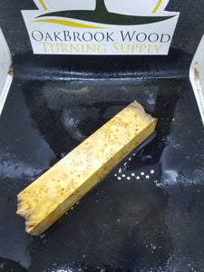 Casting yellow cedar burl