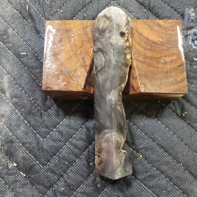 Casting buckeye burl