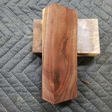 Black walnut knife scale