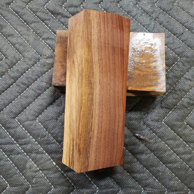 Black walnut knife scale