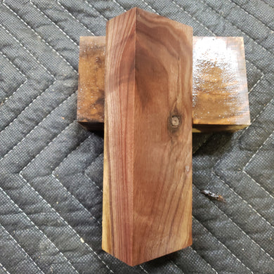 Black walnut knife scale