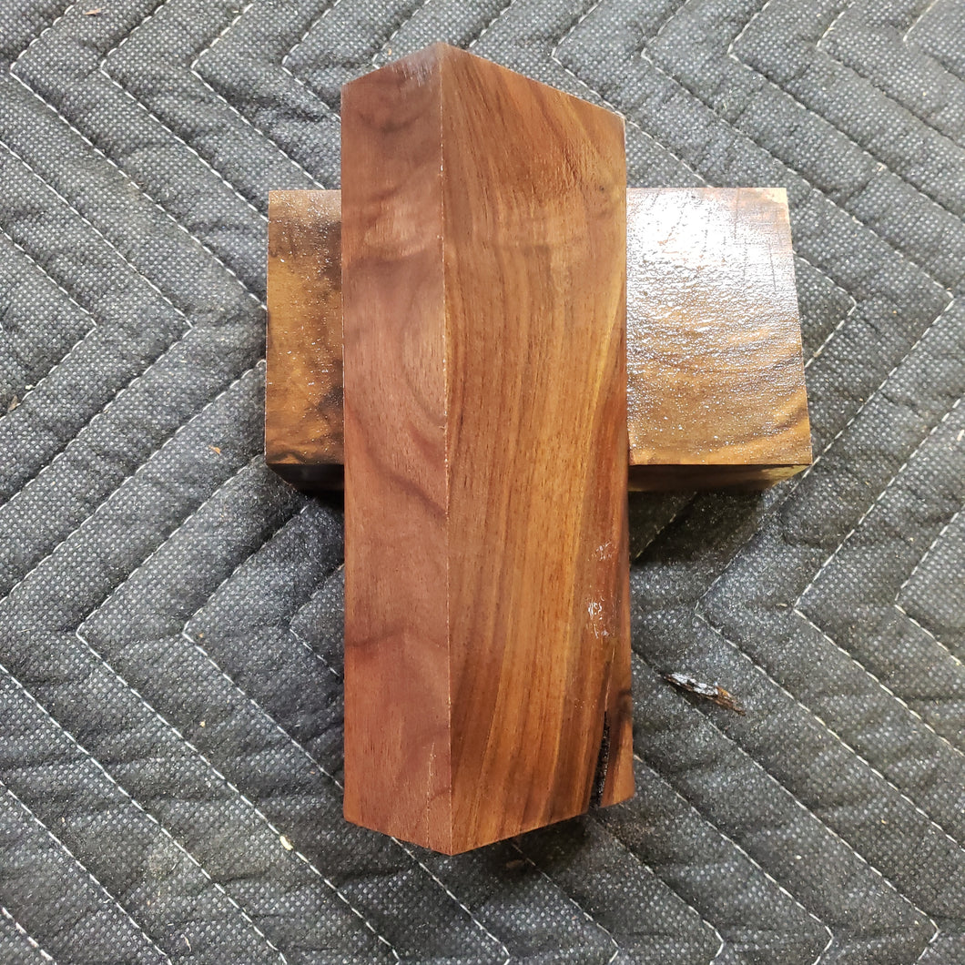 Black walnut knife scale