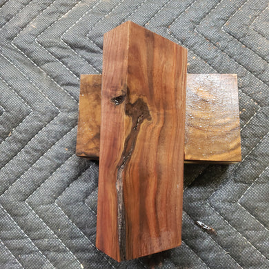 Black walnut knife scale