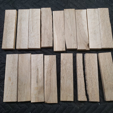 Maple Birds Eye Thins Knife Scale