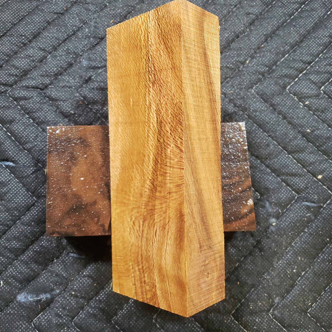 Sycamore knife scale