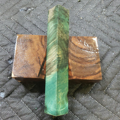 Stabilized box elder burl pen blank