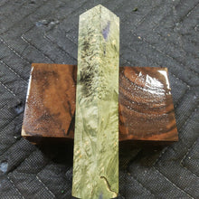 Stabilized box elder burl pen blank