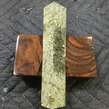 Stabilized box elder burl pen blank