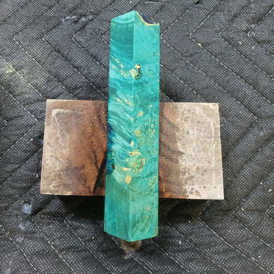 Stabilized box elder burl pen blank