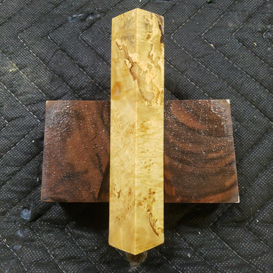 Stabilized Box Elder Burl Pen Blank