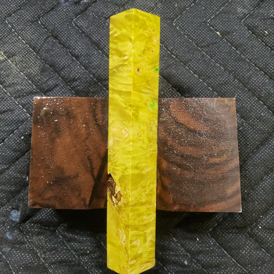 Stabilized Box Elder Burl Pen Blank
