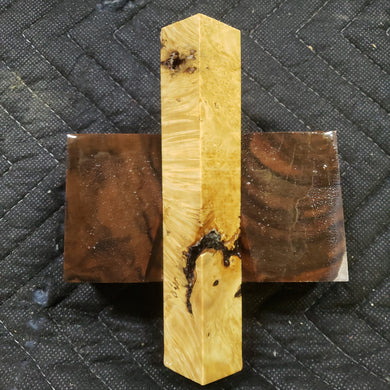 Stabilized Box Elder Burl Pen Blank