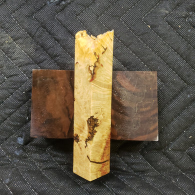 Stabilized Box Elder Burl Pen Blank