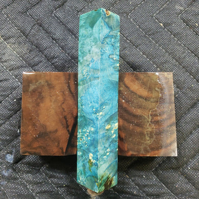 Stabilized Box Elder Burl Pen Blank