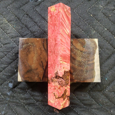 Stabilized Box Elder Burl Pen Blank