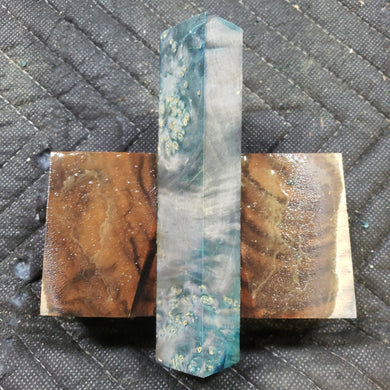 Stabilized Box Elder Burl Pen Blank