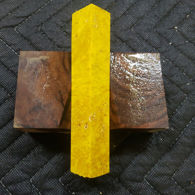 Stabilized Box Elder Burl Pen Blank