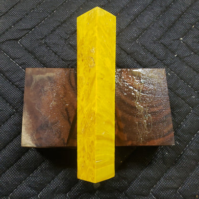 Stabilized Box Elder Burl Pen Blank