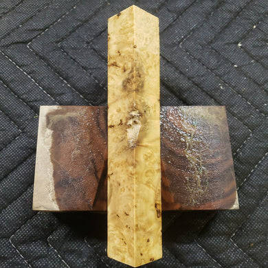 Stabilized Box Elder Burl Pen Blank