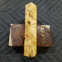 Stabilized box elder burl pen blank