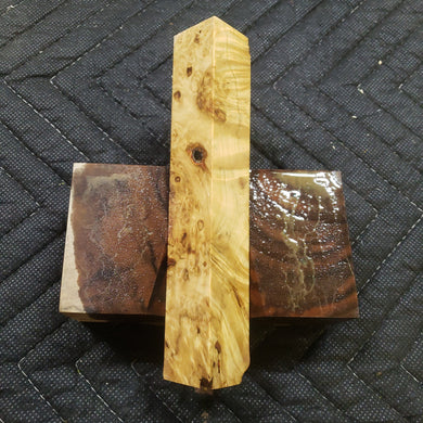 Stabilized Box Elder Burl Pen Blank