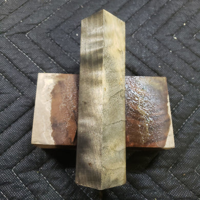 Stabilized cottonwood pen blank