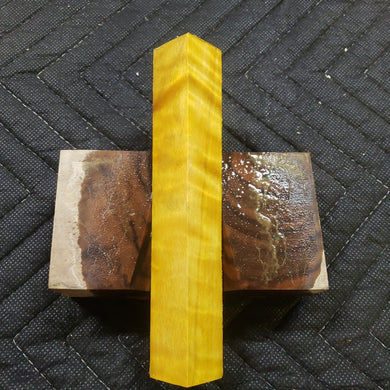Stabilized cottonwood pen blank