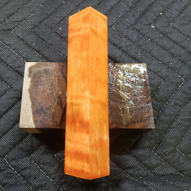 Stabilized Cottonwood Pen Blank