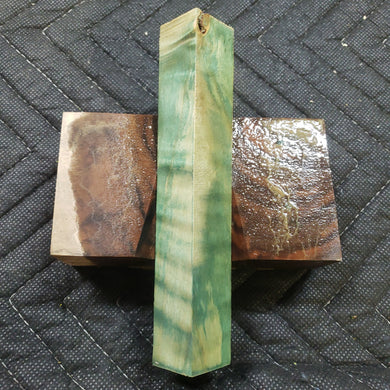 Stabilized Cottonwood Pen Blank