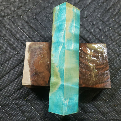 Stabilized Cottonwood Pen Blank