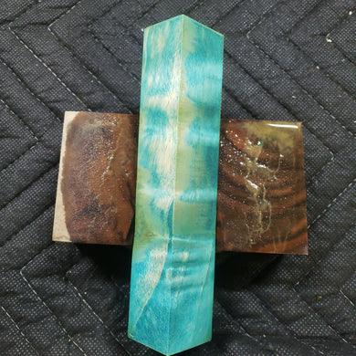 Stabilized Cottonwood Pen Blank