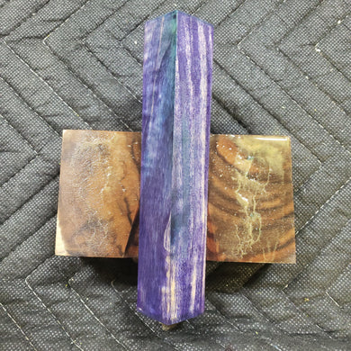 Stabilized Cottonwood Pen Blank