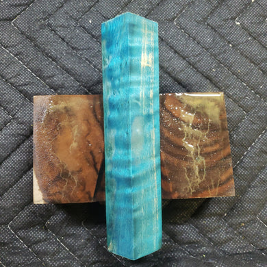 Stabilized Cottonwood Pen Blank