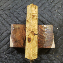 Stabilized box elder burl pen blank