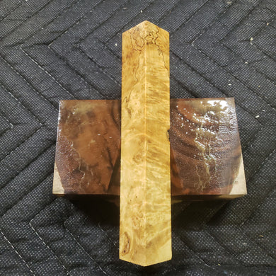 Stabilized Box Elder Burl Pen Blank