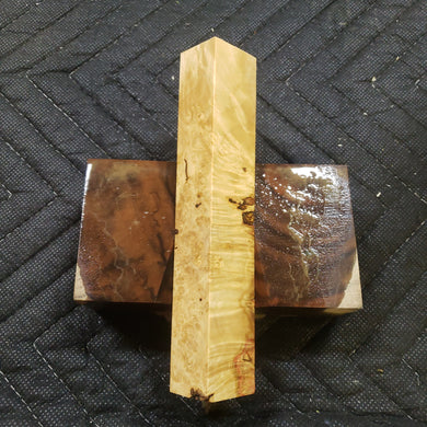 Stabilized Box Elder Burl Pen Blank