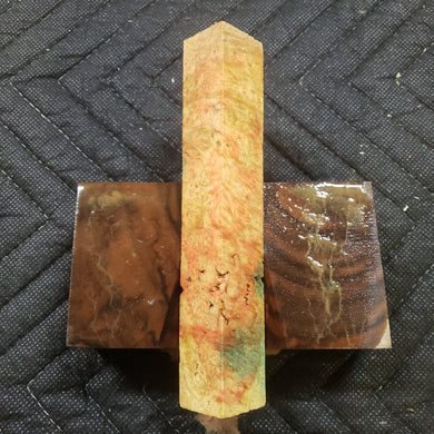 Stabilized Box Elder Burl Pen Blank