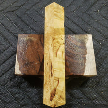 Stabilized box elder burl pen blank