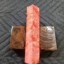 Stabilized box elder burl pen blank