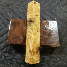 Stabilized box elder burl pen blank