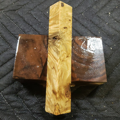Stabilized Box Elder Burl Pen Blank