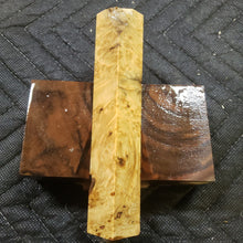 Stabilized box elder burl pen blank