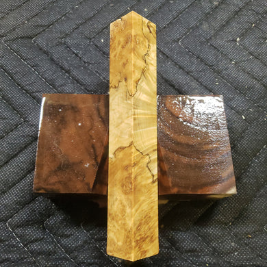 Stabilized Box Elder Burl Pen Blank