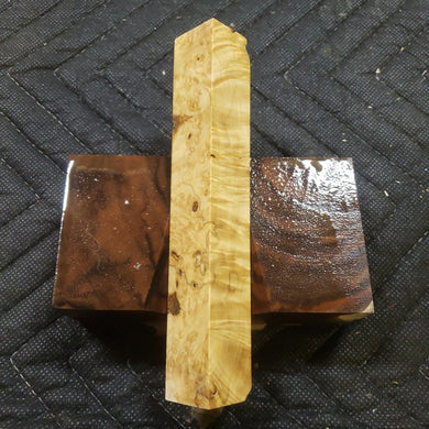 Stabilized Box Elder Burl Pen Blank
