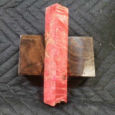 Stabilized Box Elder Burl Pen Blank