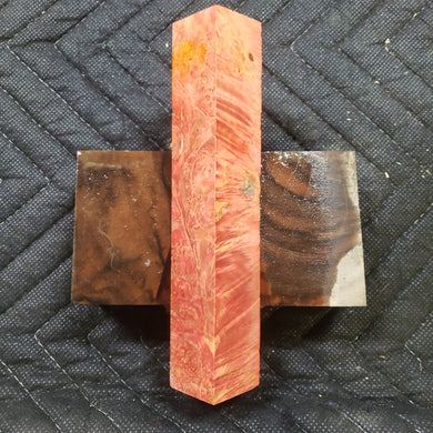Stabilized Box Elder Burl Pen Blank