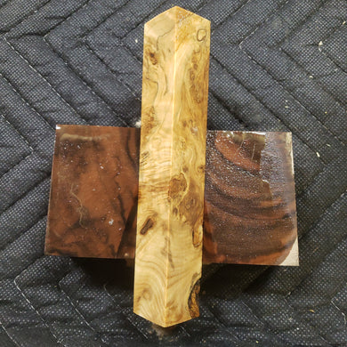 Stabilized Box Elder Burl Pen Blank