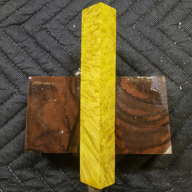 Stabilized Box Elder Burl Pen Blank