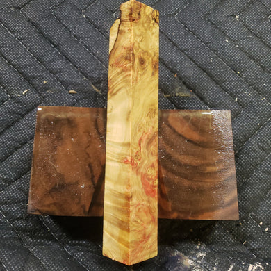 Stabilized Box Elder Burl Pen Blank