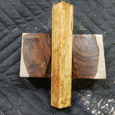 Stabilized box elder burl pen blank